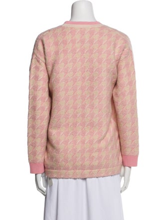 Sandro Tweed Pattern Blazer