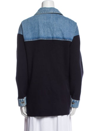 Sandro Colorblock Pattern Jacket