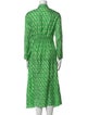 Sandro Silk Long Dress