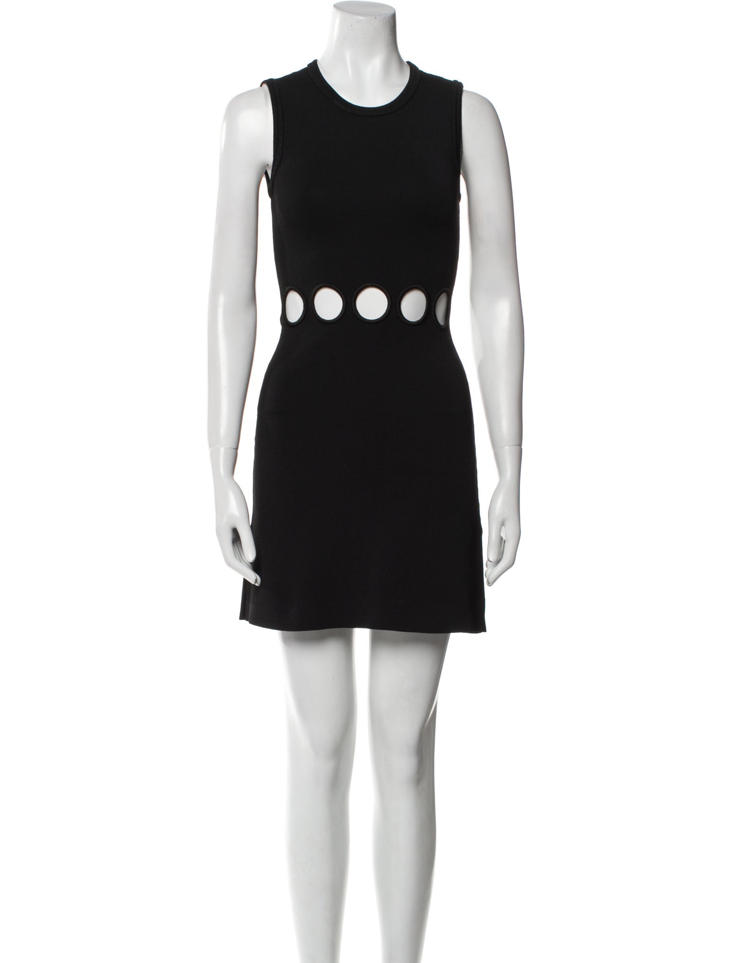 Sandro Crew Neck Mini Dress