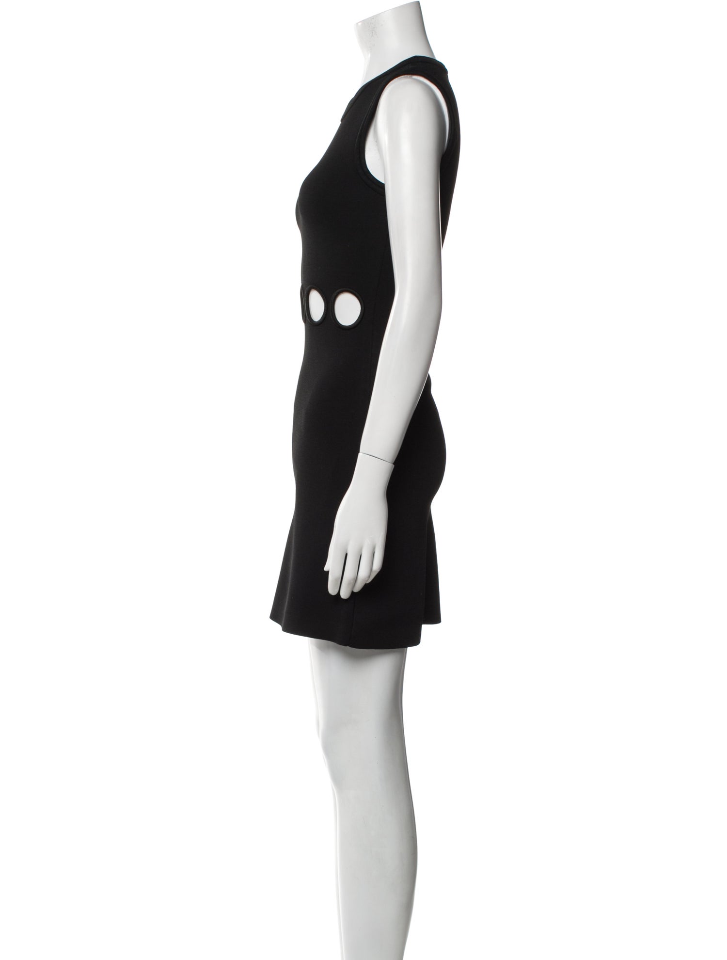 Sandro Crew Neck Mini Dress