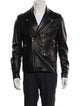 Sandro Lamb Leather Moto Jacket