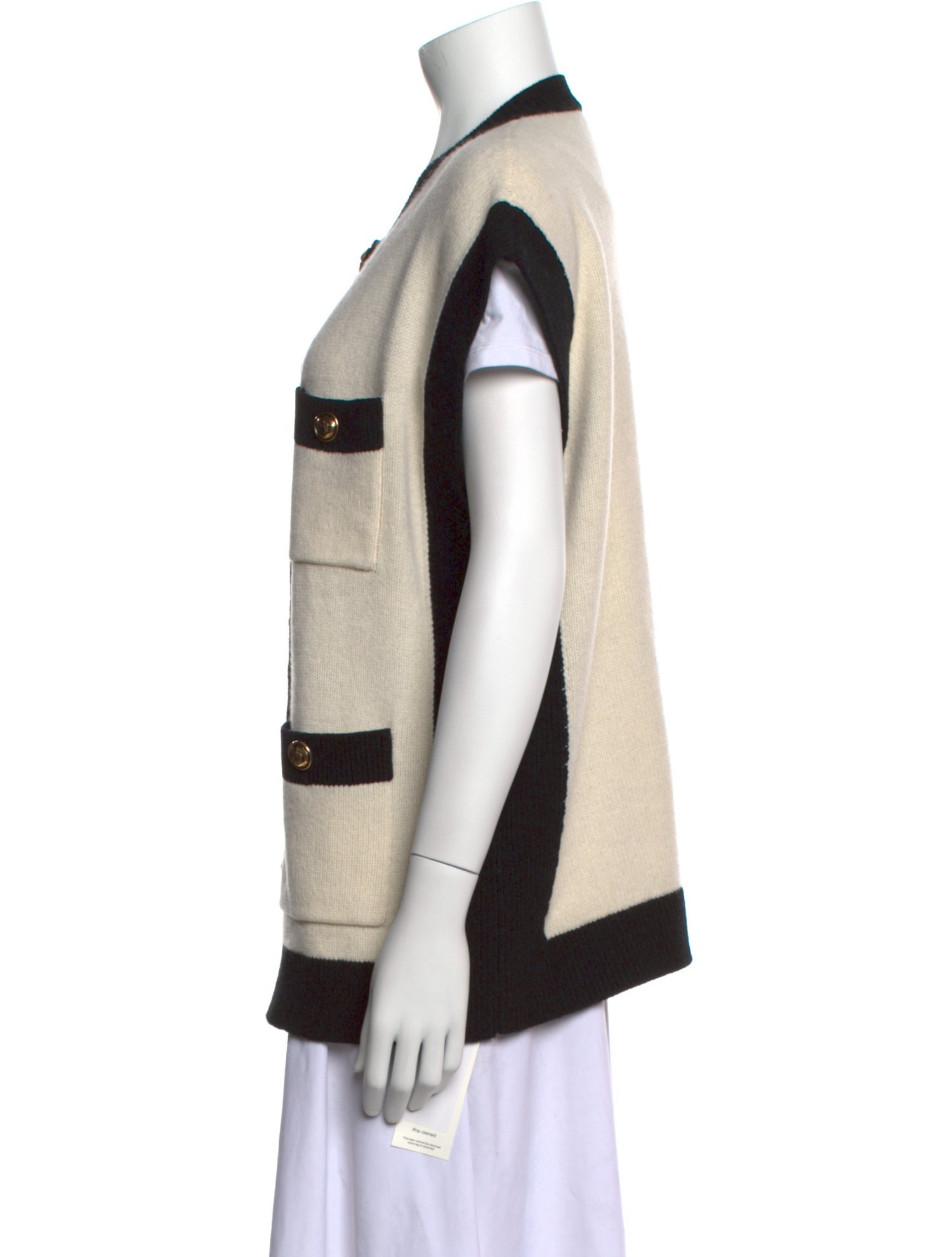 Sandro Wool Colorblock Pattern Sweater