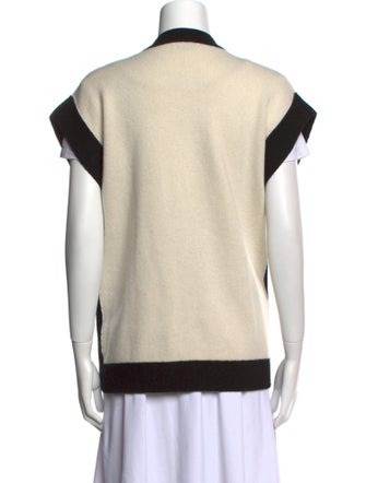 Sandro Wool Colorblock Pattern Sweater