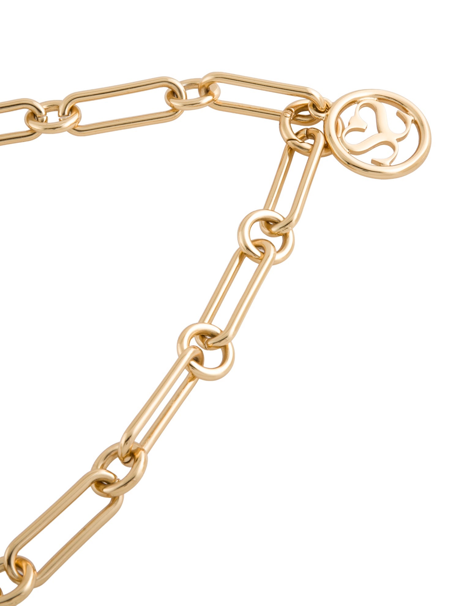 Sandro Skinny Metal Chain-Link Belt