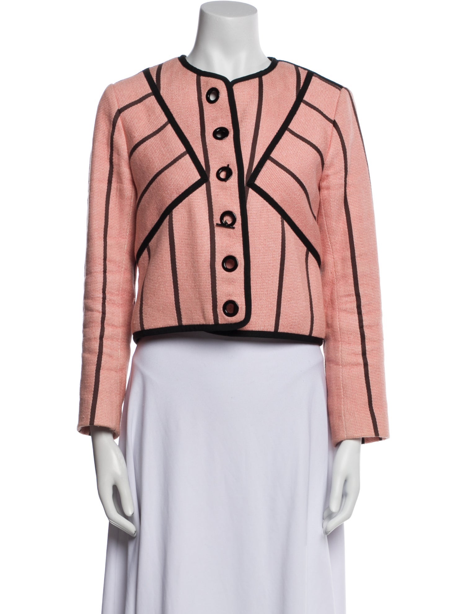 Sandro Striped Evening Jacket