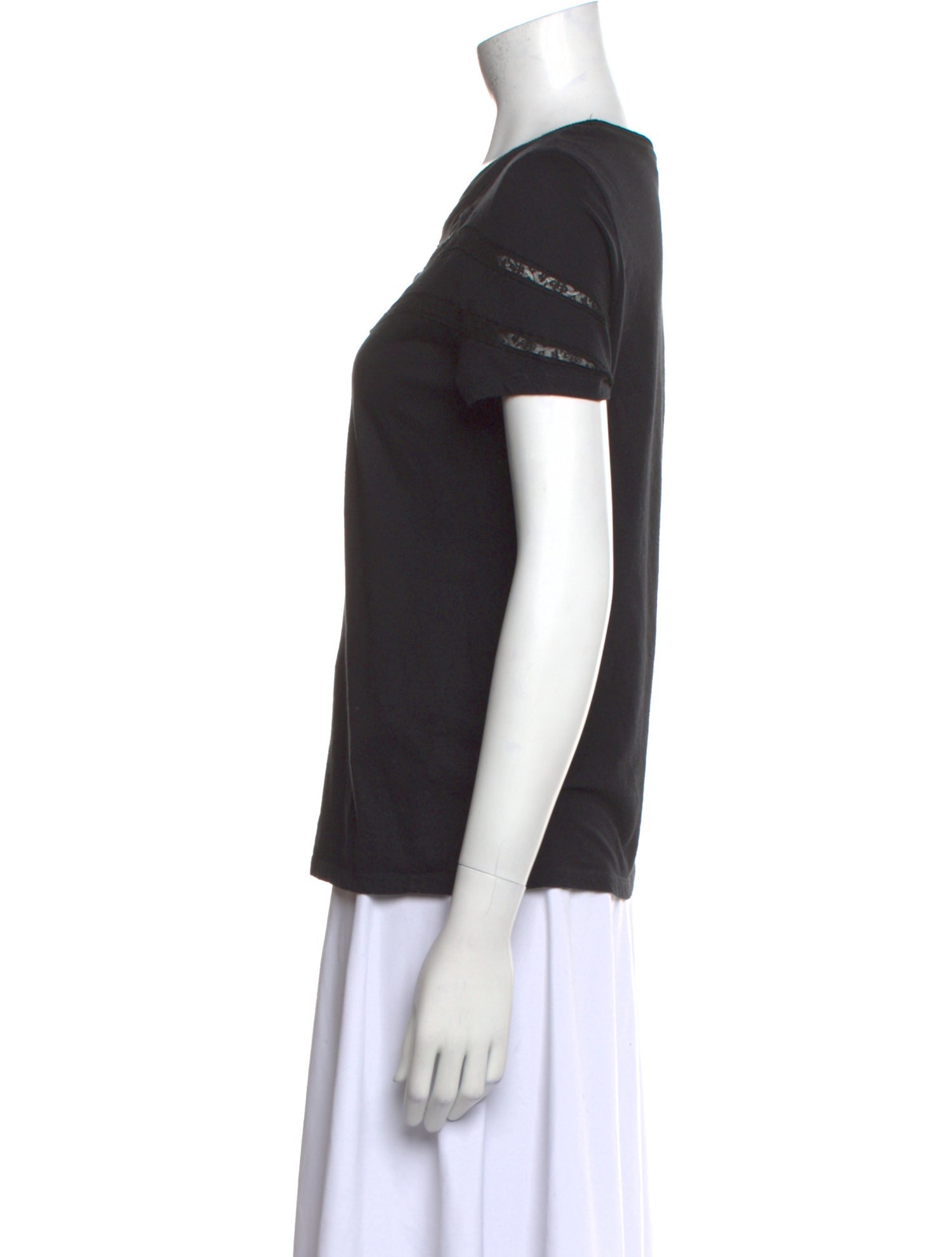 Sandro Crew Neck Short Sleeve T-Shirt