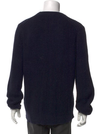 Sandro Crew Neck Long Sleeve Pullover