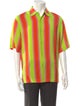 Sandro Striped Short Sleeve Shirt