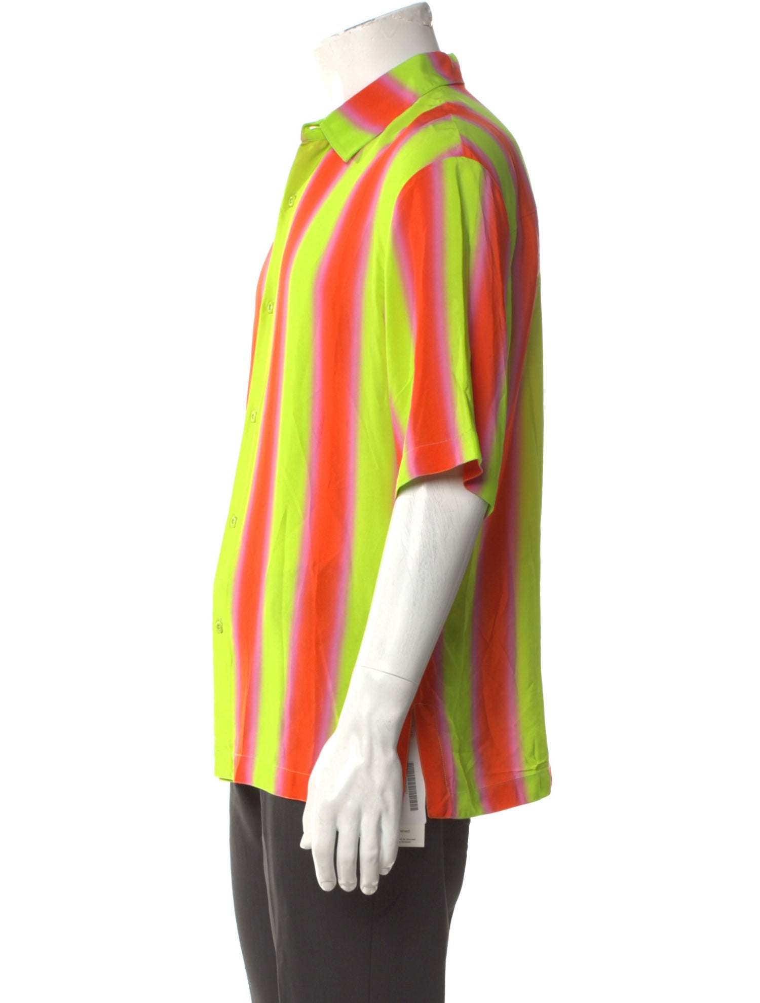 Sandro Striped Short Sleeve Shirt