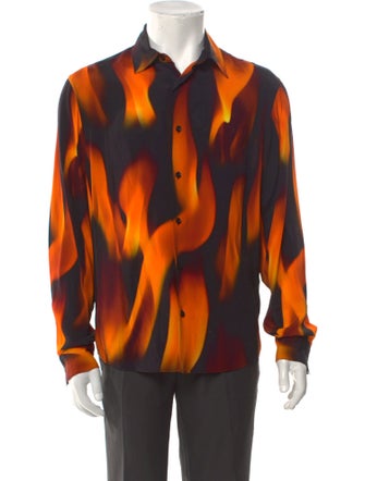 Sandro Striped Long Sleeve Shirt