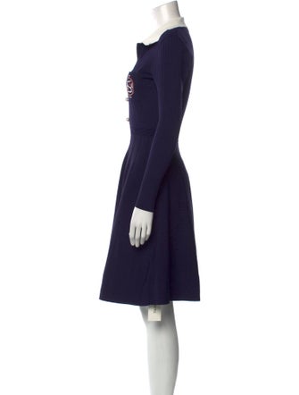 Sandro V-Neck Mini Dress