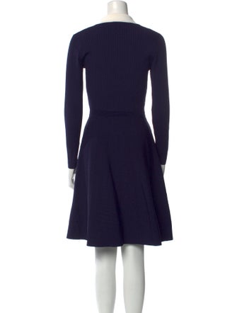 Sandro V-Neck Mini Dress