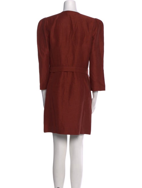 Sandro V-Neck Mini Dress