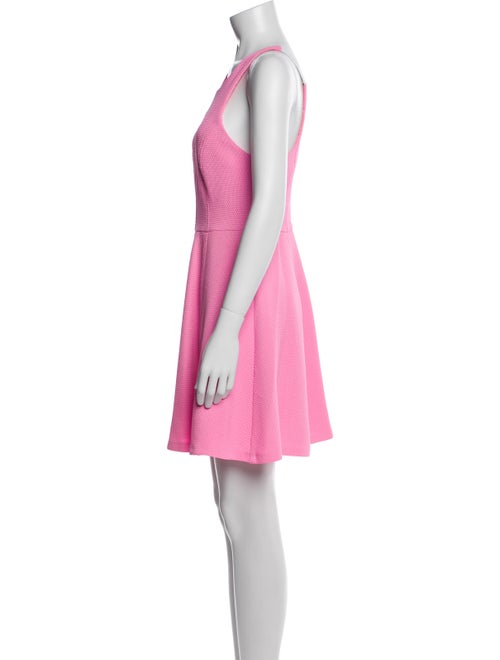 Sandro Scoop Neck Mini Dress