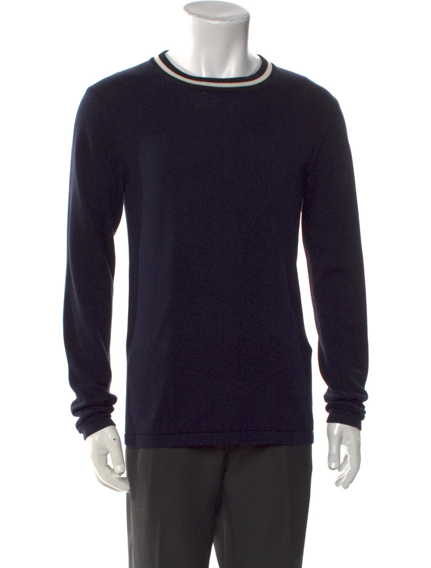 Sandro Silk Crew Neck Pullover