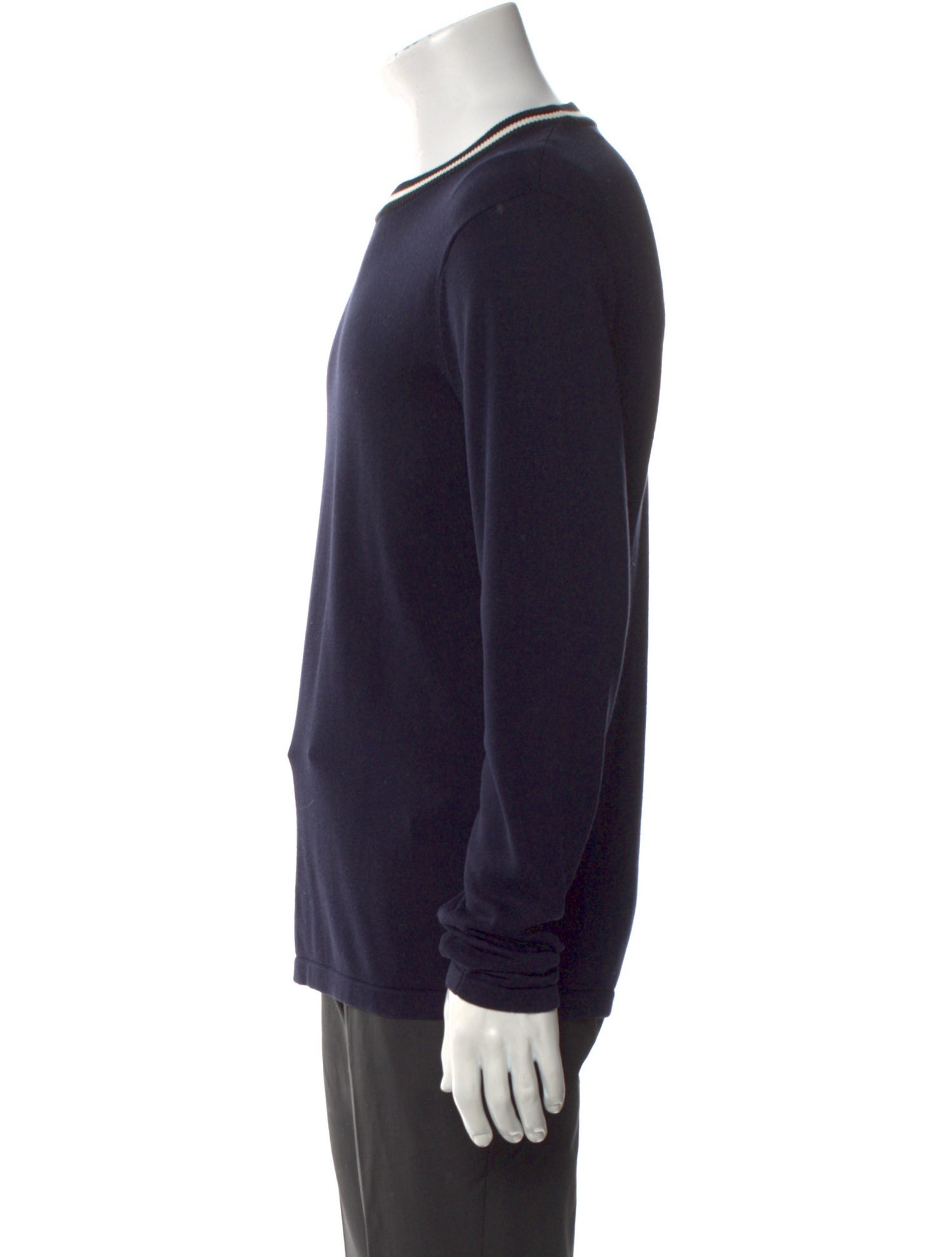 Sandro Silk Crew Neck Pullover