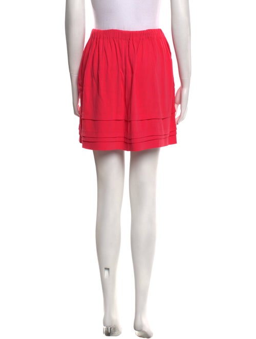 Sandro Ruffle Embellishment Mini Skirt