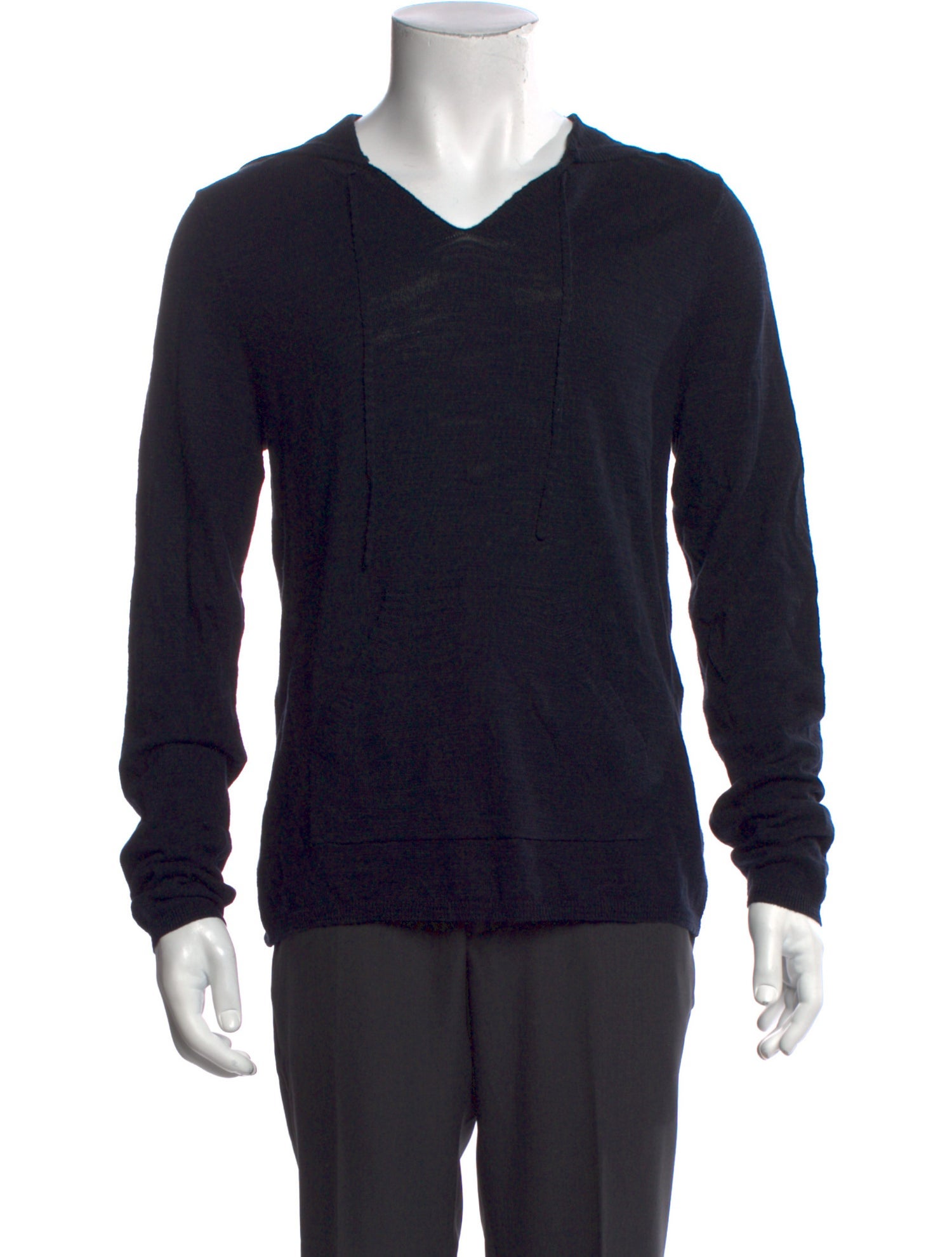 Sandro V-Neck Long Sleeve Pullover