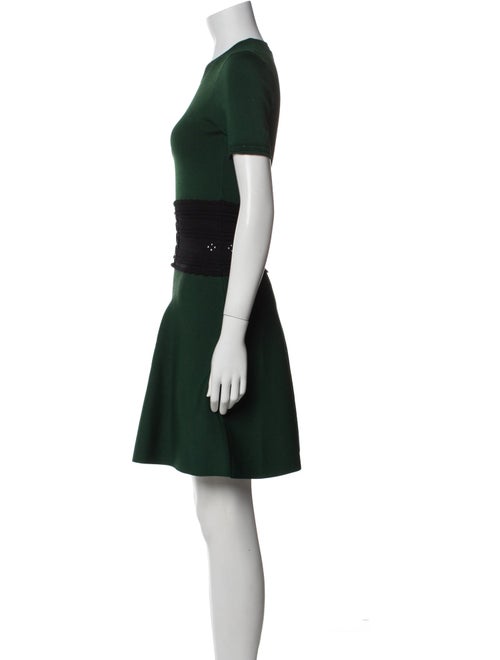 Sandro Crew Neck Mini Dress