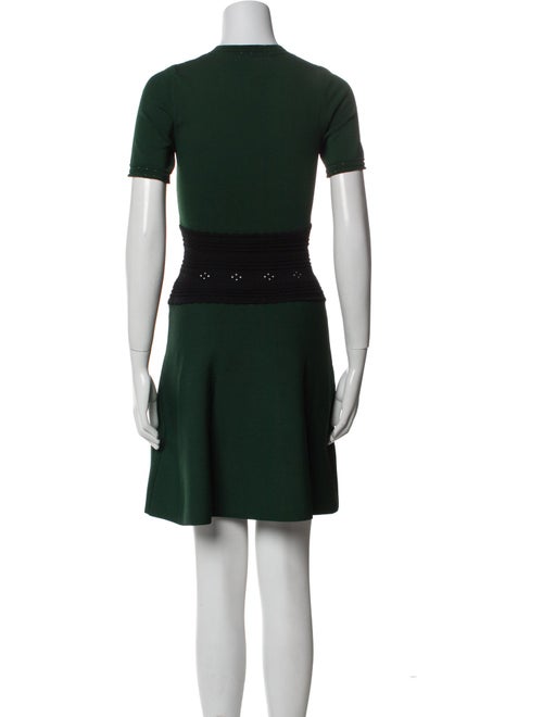 Sandro Crew Neck Mini Dress