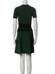 Sandro Crew Neck Mini Dress