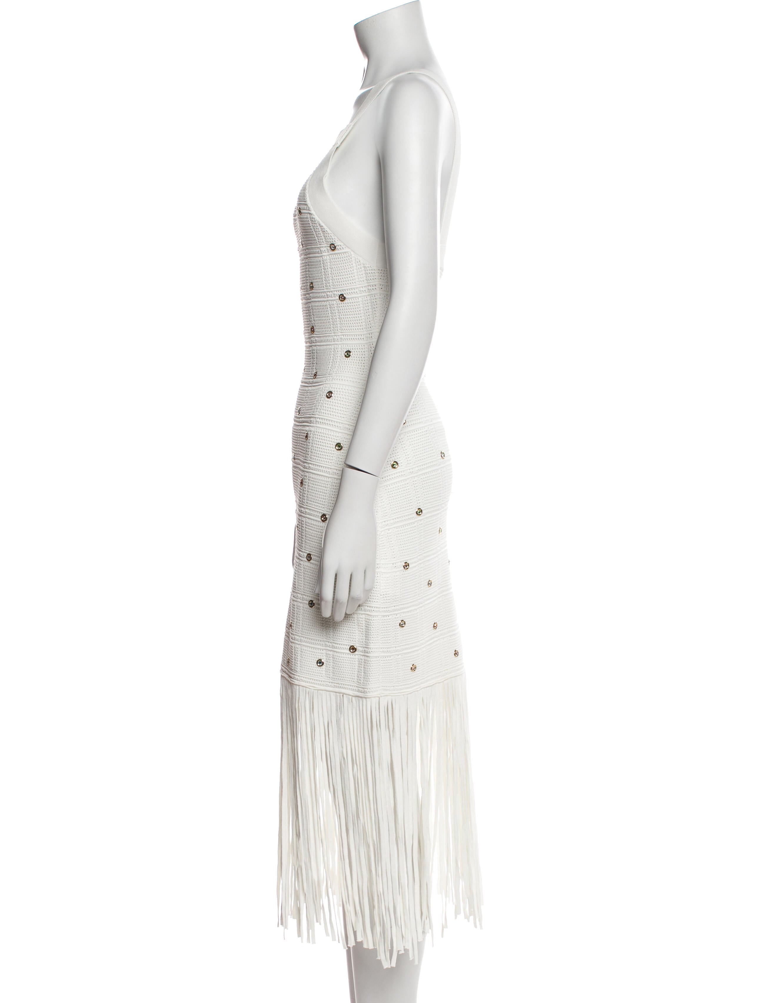 Sandro Square Neckline Midi Length Dress w/ Tags