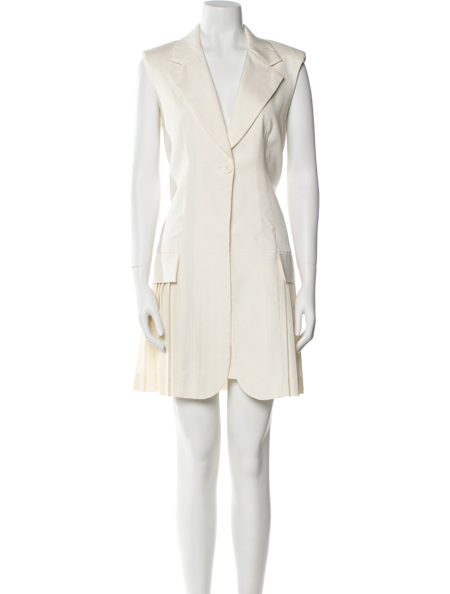 Sandro V-Neck Mini Dress