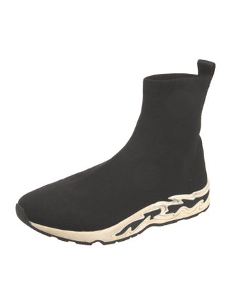 Sandro Colorblock Pattern Sock Sneakers