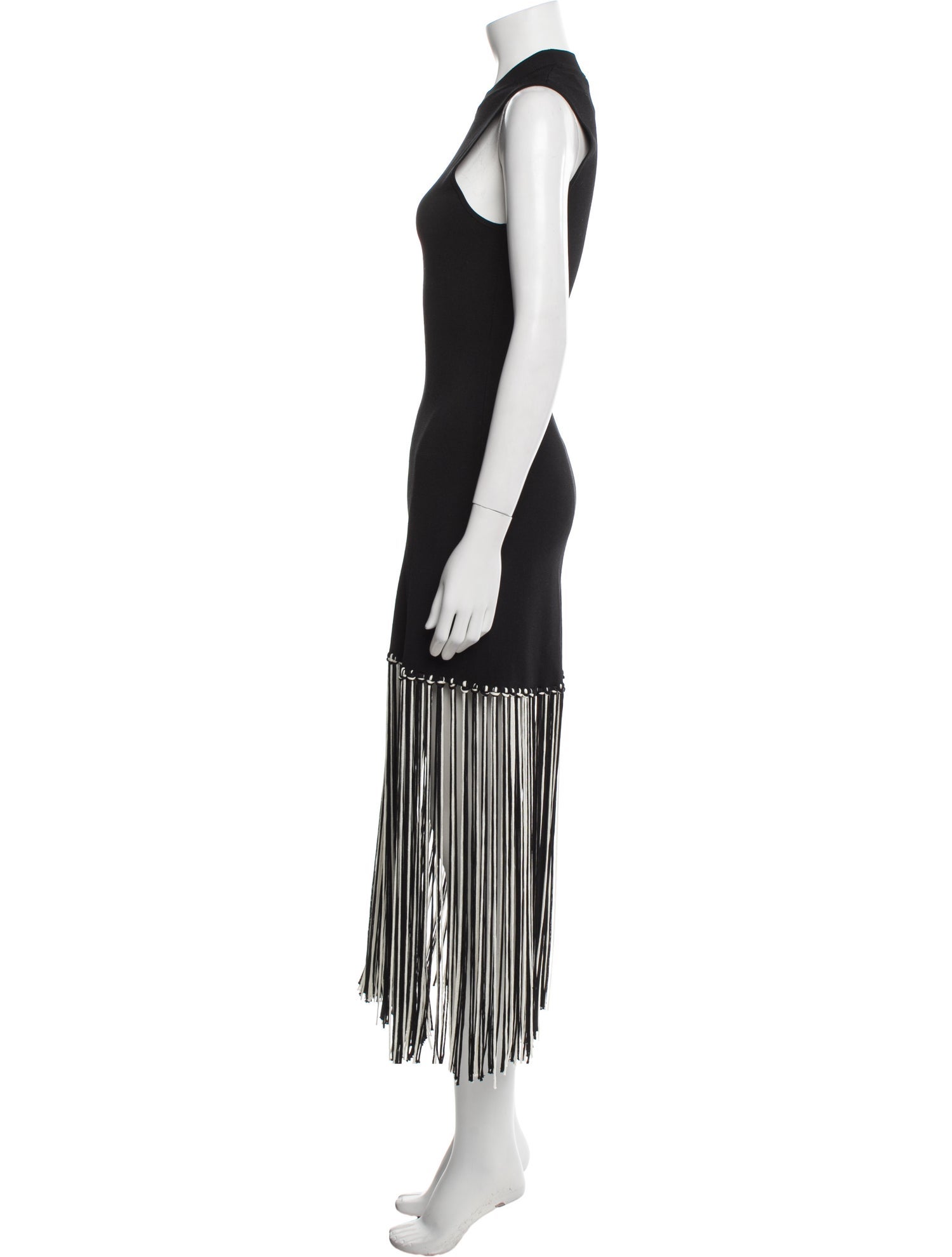 Sandro Mock Neck Mini Dress