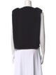 Sandro Bateau Neckline Sleeveless Top