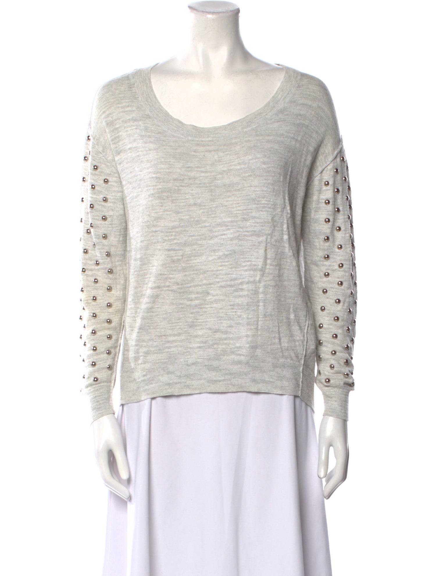 Sandro Scoop Neck Sweater