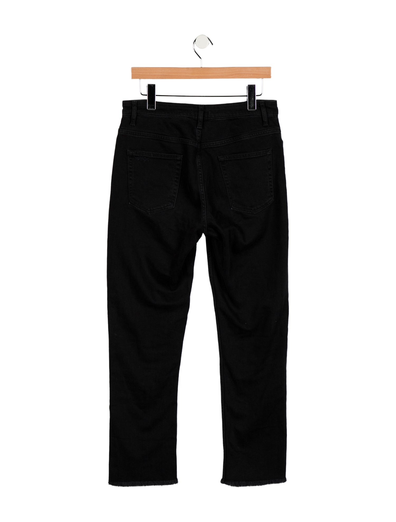 Sandro High-Rise Straight Leg Jeans