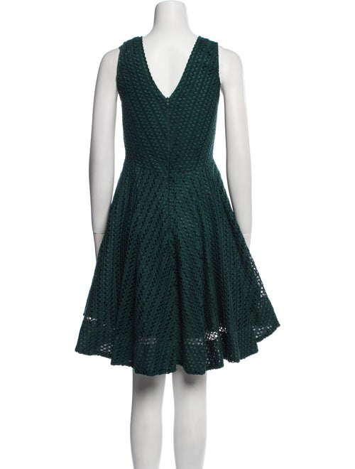 Sandro V-Neck Mini Dress