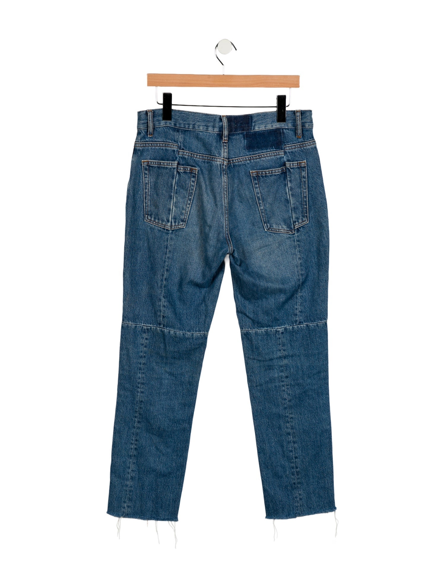 Sandro Mid-Rise Straight Leg Jeans