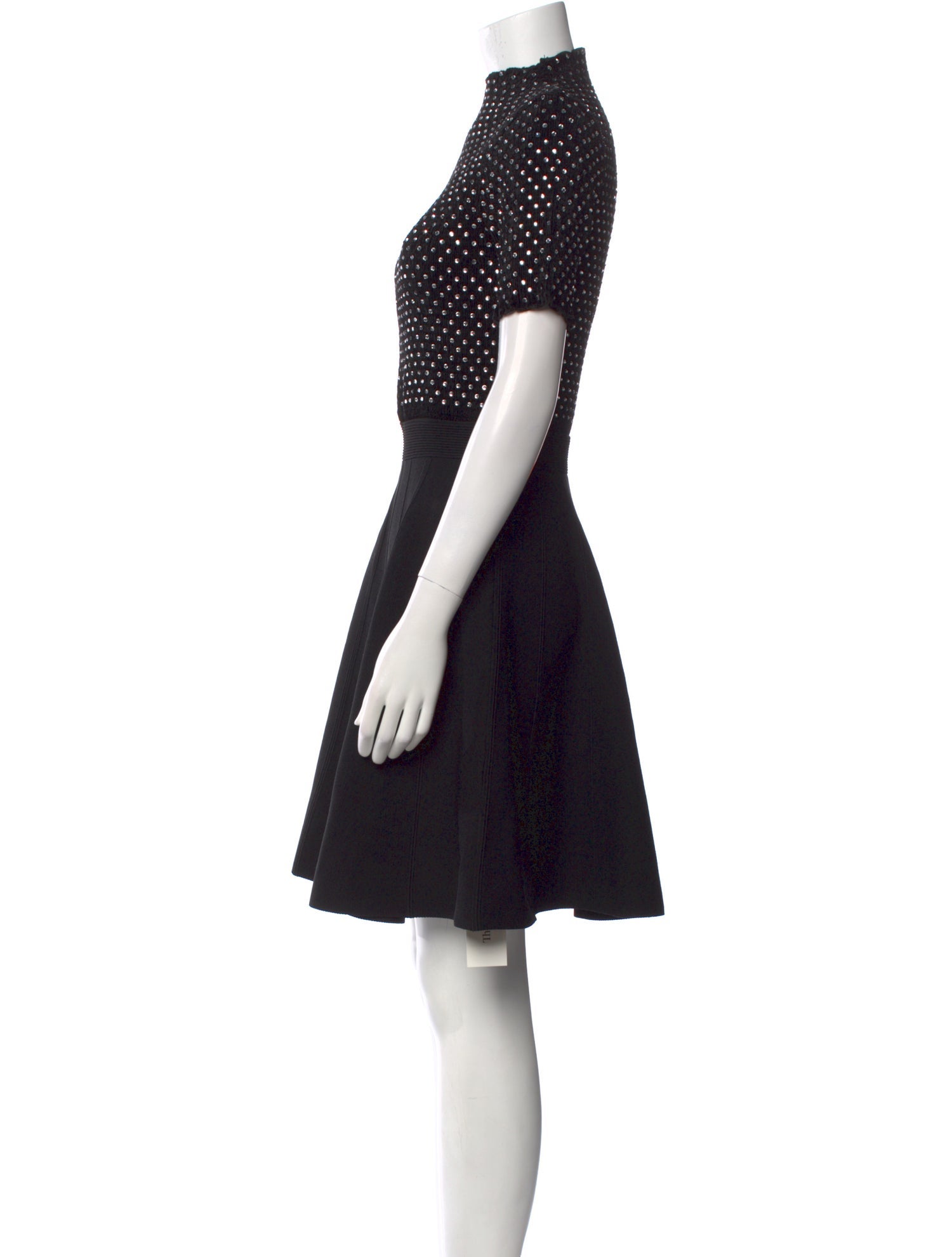 Sandro Polka Dot Print Mini Dress