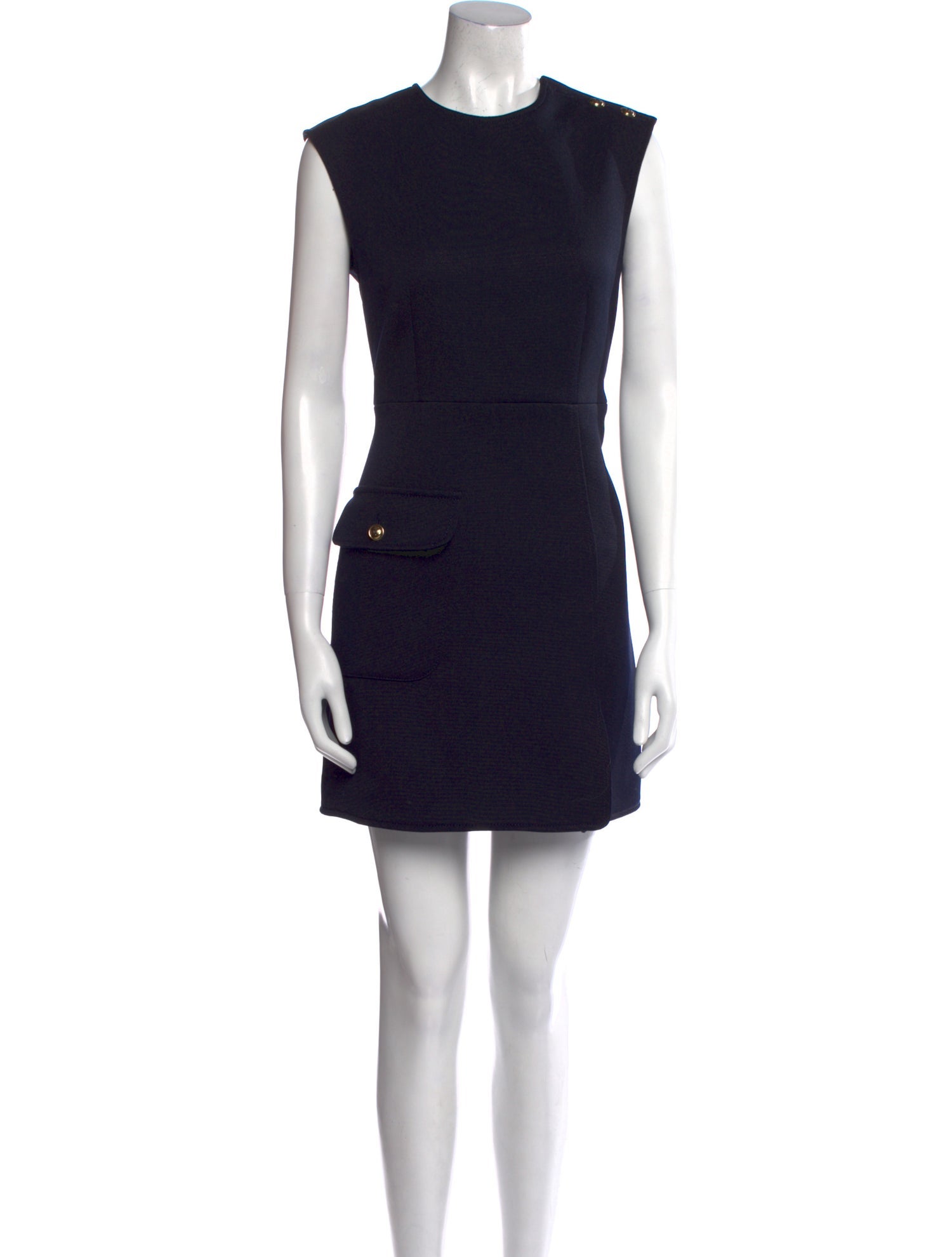 Sandro Crew Neck Mini Dress