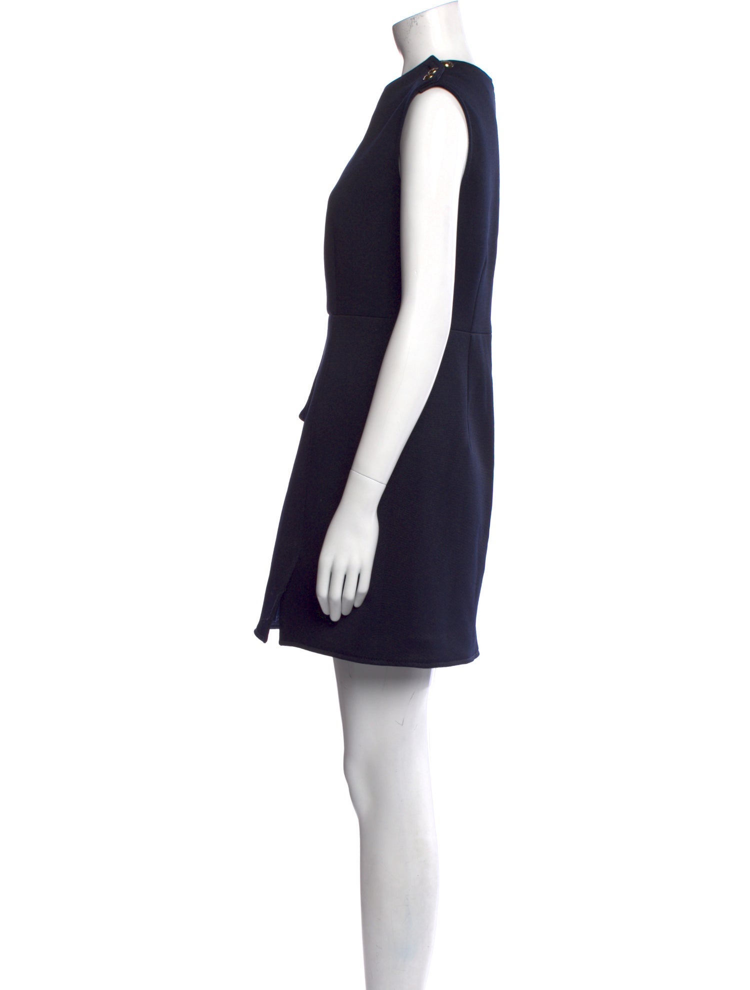 Sandro Crew Neck Mini Dress