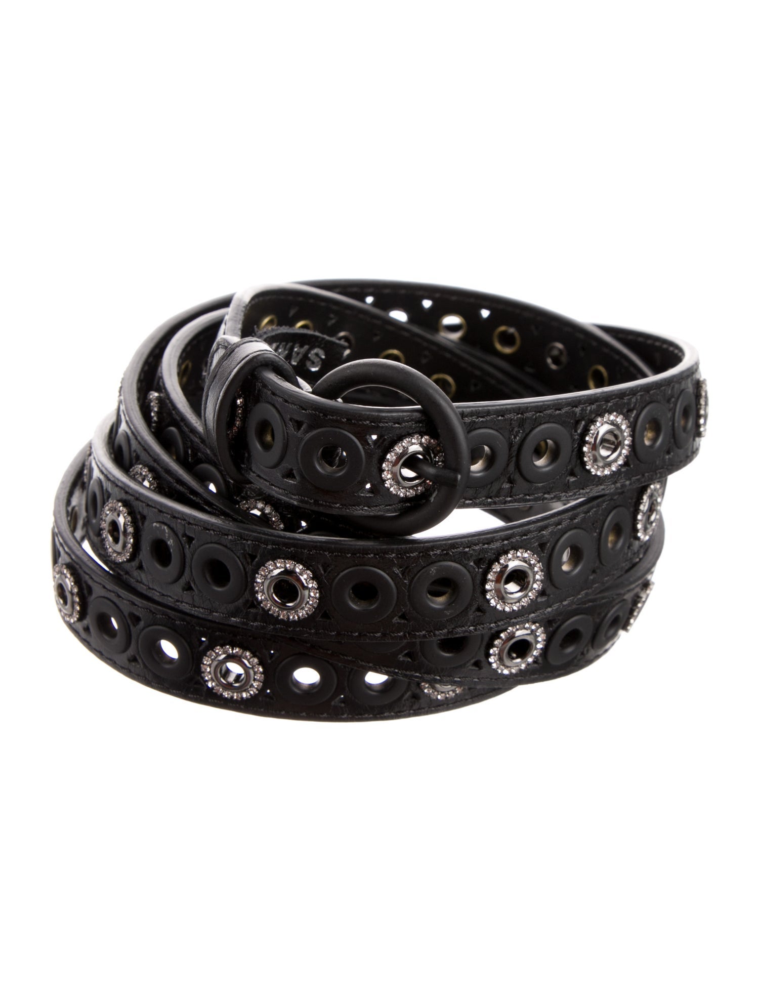 Sandro Skinny Leather Belt