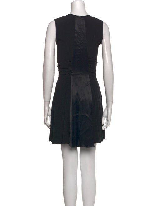 Sandro Crew Neck Mini Dress