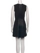 Sandro Crew Neck Mini Dress