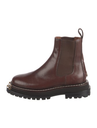 Sandro Leather Chelsea Boots