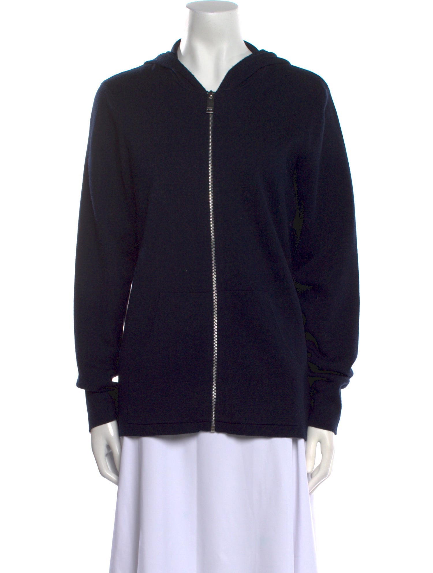 Sandro Wool V-Neck Sweatshirt