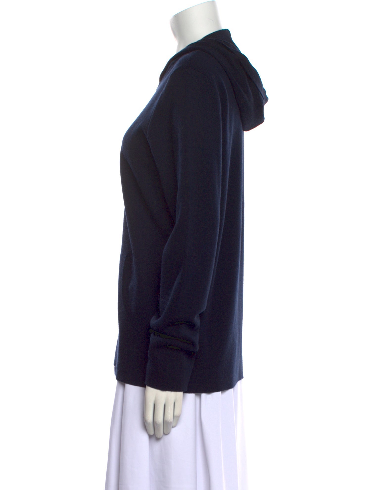 Sandro Wool V-Neck Sweatshirt