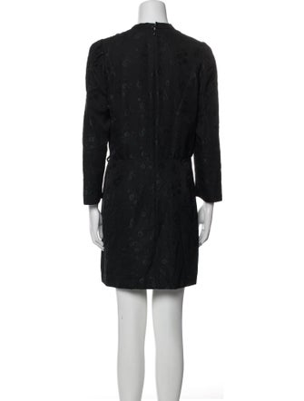 Sandro V-Neck Mini Dress