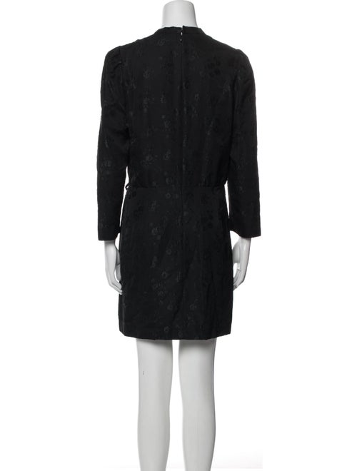 Sandro V-Neck Mini Dress