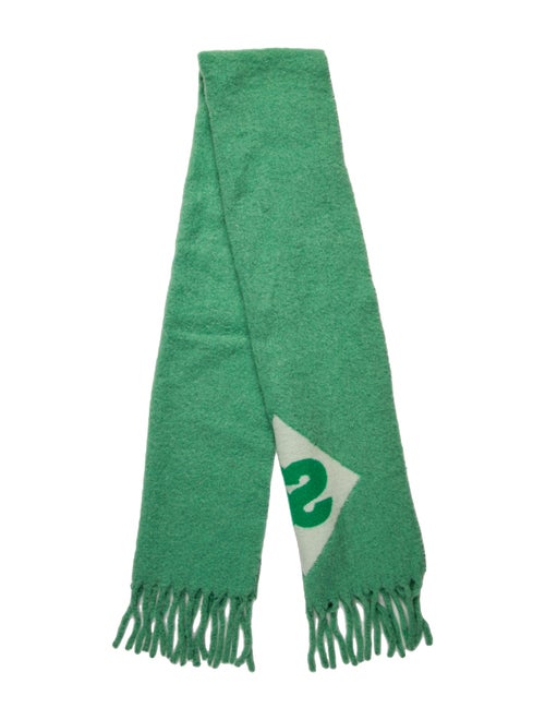 Sandro Wool Printed Scarf