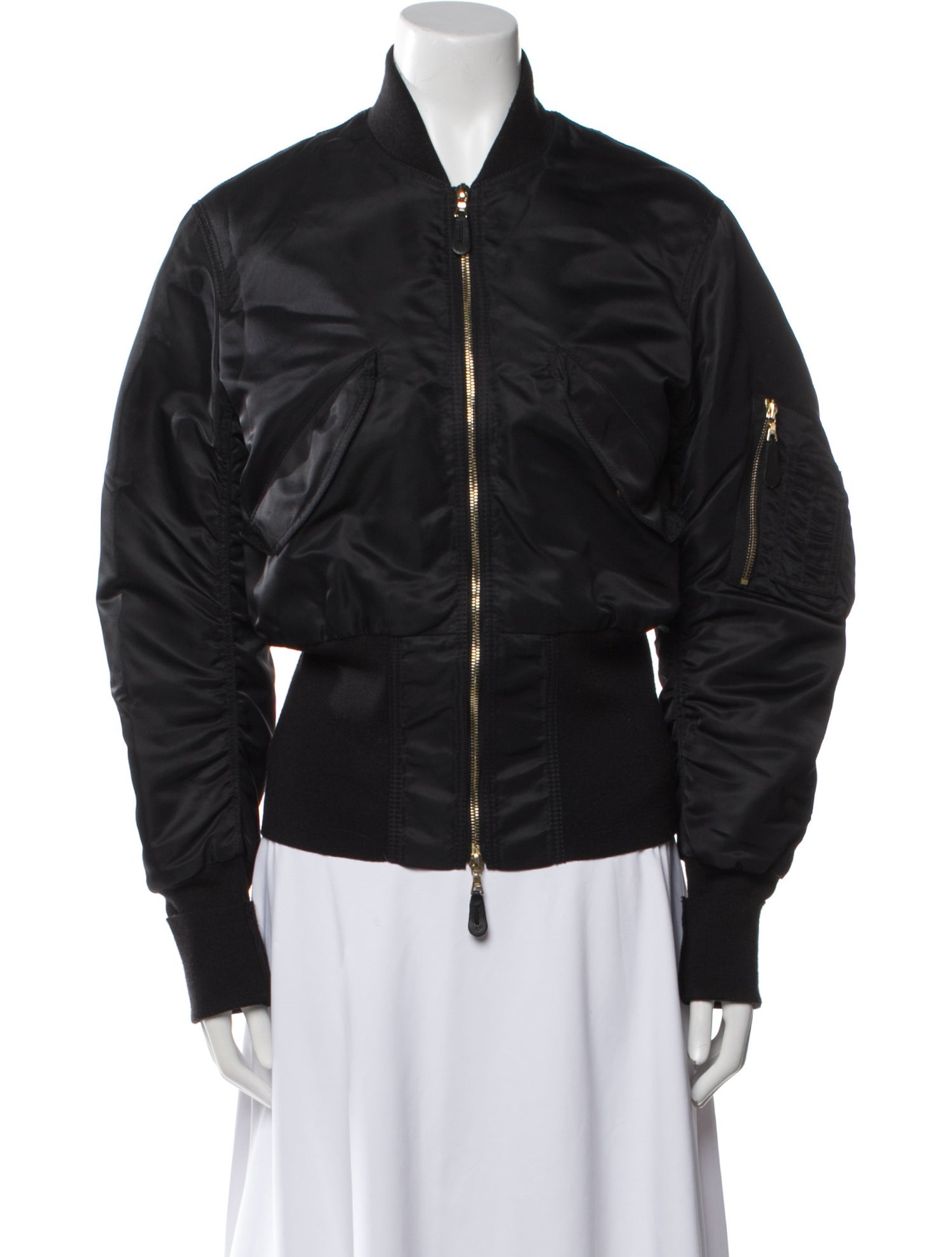 Sandro Nylon Bomber Jacket