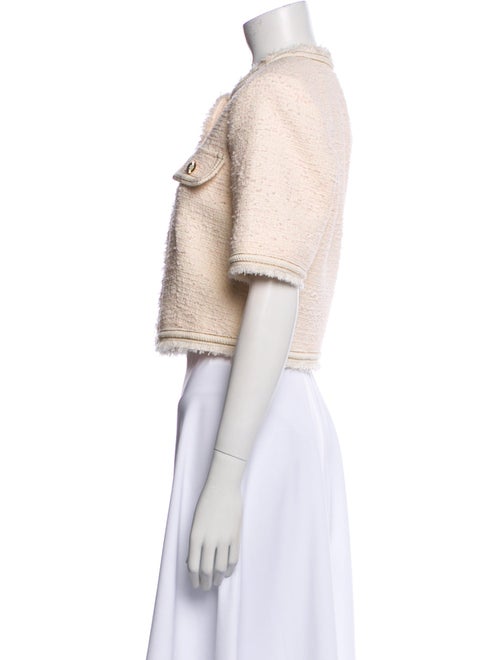 Sandro Tweed Pattern Evening Jacket