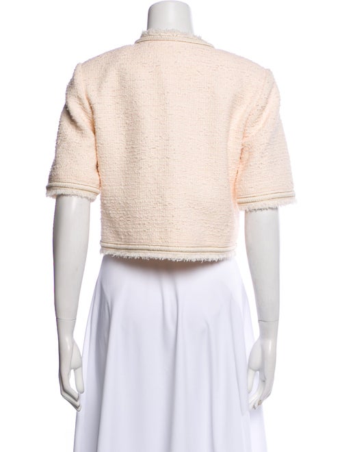 Sandro Tweed Pattern Evening Jacket